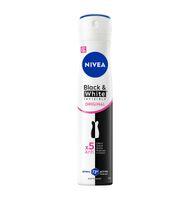 DESODORANT SPRAY NIVEA B&W INVISIBLE CLEAR 200 ML