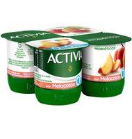 ACTIVIA DESNATAT 0% DANONE AMB PRÉSSEC 4 UNITATS
