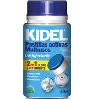 PASTILLES KIDEL CLOR I DETERGENT 40 UNITATS