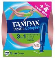TAMPAX COMPAK PEARL SUPER 20 UNITATS