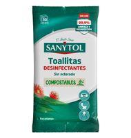 TOVALLOLETES SANYTOL DESINFECTANTS 30 UNITATS