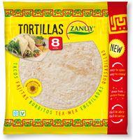 TORTILLAS ZANUY TRIGO 8 UNIDADES 320 G
