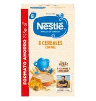 FARINETA NESTLÉ 8 CEREALS AMB MEL 725 G