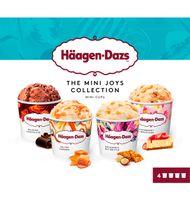 MINI CUPS HÄAGEN DAZS JOYS COLLECTION 4 UNITATS