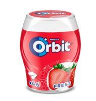 CHICLE BOX ORBIT FRESA 46 UNIDADES 1 PAQUETE