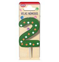 VELA OETKER Nº 2 1 UNIDAD