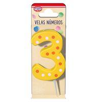 VELA OETKER Nº 3 1 UNIDAD