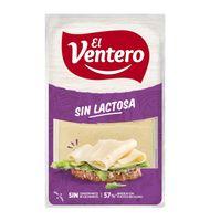 QUESO EL VENTERO SIN LACTOSA LONCHAS 140 G