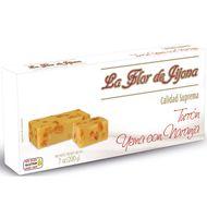 TURRÓN FLOR DE JIJONA YEMA CON NARANJA 200 G