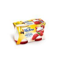 YOGUR LA LECHERA CON FRESA 2 UNIDADES