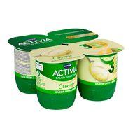 ACTIVIA DANONE CREMOSO LIMA-LIMÓN 4 UNIDADES
