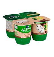 ACTIVIA DANONE CREMOSO STRACCIATEL 4 UNIDADES