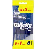 MAQUINILLA AFEITAR GILLETTE BLUE II 5+1 UNIDADES