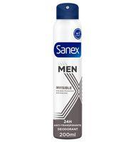 DESODORANT SANEX MEN SPRAY INVISIBLE 200 ML