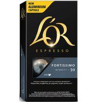 CÁPSULAS CAFÉ L'OR FORTISSIMO NESPRESSO 10 UNIDADES