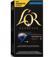 CÁPSULAS CAFÉ L'OR RISTRETTO DESCAFEINADO NESPRESSO 10 UNIDADES