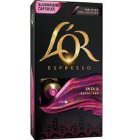 CÁPSULAS CAFÉ L'OR INDIA NESPRESSO 10 UNIDADES