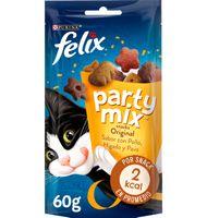 SNACK GAT PURINA FELIX PARTY MIX 60 G