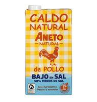 BROU ANETO DE POLLASTRE NATURAL BAIX EN SAL 1 L