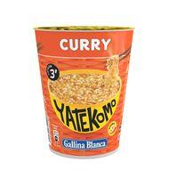 YATEKOMO GALLINA BLANCA FIDEOS ORIENTALES CON CURRY 1 UNIDAD