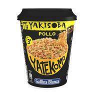 YATEKOMO YAKISOBA GALLINA BLANCA POLLO VASO 93G