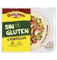 TORTILLA OLD EL PASO SIN GLUTEN 216 G