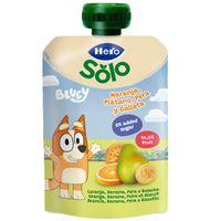 POUCHE HERO NANOS TARONJA, PLÀTAN I GALETA 100 G