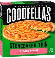PIZZA GOODFELLAS CHEESE&HAM 351 G