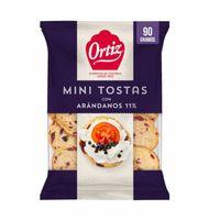 MINI TOSTAS ORTIZ ARÁNDANOS 100 G