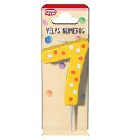 VELA OETKER Nº 7 1 UNIDAD