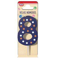 VELA OETKER Nº 8 1 UNIDAD