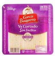 QUESO GARCÍA BAQUERO SIN LACTOSA CORTADO 200 G