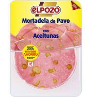 MORTADELA ELPOZO PAVO ACEITUNA 250 G