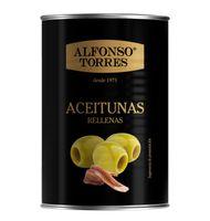 ACEITUNAS ALFONSO TORRES RELLENA ANCHOA 600 G