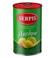 ACEITUNAS SERPIS RELLENAS ANCHOA 130 G