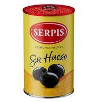 ACEITUNAS SERPIS NEGRAS SIN HUESO 130 G