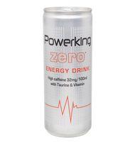 BEGUDA ENERGÈTICA POWERKING ZERO LLAUNA 250 ML