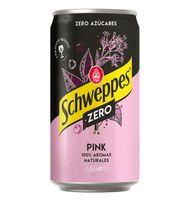 TÓNICA SCHWEPPES PINK ZERO LATA 25 CL