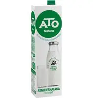 LECHE ATO NATURA SEMIDESNATADA 1 L