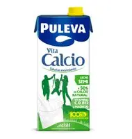 LECHE PULEVA VITACALCIO SEMIDESNATADA 1 L