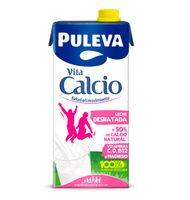 LECHE PULEVA VITACALCIO DESNATADA 1 L
