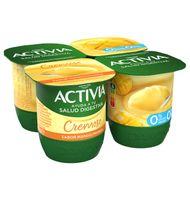 ACTIVIA 0% DANONE CREMOSO MANGO 4 UNIDADES
