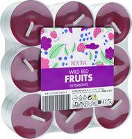 VELAS ROURA FRUTOS ROJOS 18 UNIDADES