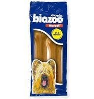 SNACK PERRO HUESO PRENSADO BIOZOO CUERO 12 CM 2 UNIDADES