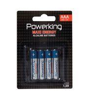 PILA ALCALINA POWERKING LR03 1.5V 4 UNITATS
