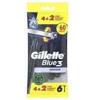 MAQUINILLA GILLETTE DESECHABLE BLUE 3 4+2 UNIDADES