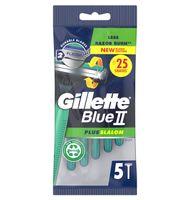 MAQUINILLA AFEITAR GILLETTE BLUE II SLALOM 5 UNIDADES