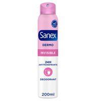 DESODORANT SANEX SPRAY INVISIBLE DONA 200ML
