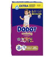PAÑAL T-6 DODOT ACTIVITY EXTRA 44 UNIDADES