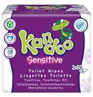 TOVALLOLETES WC KANDOO SENSITIVE 120 UNITATS
